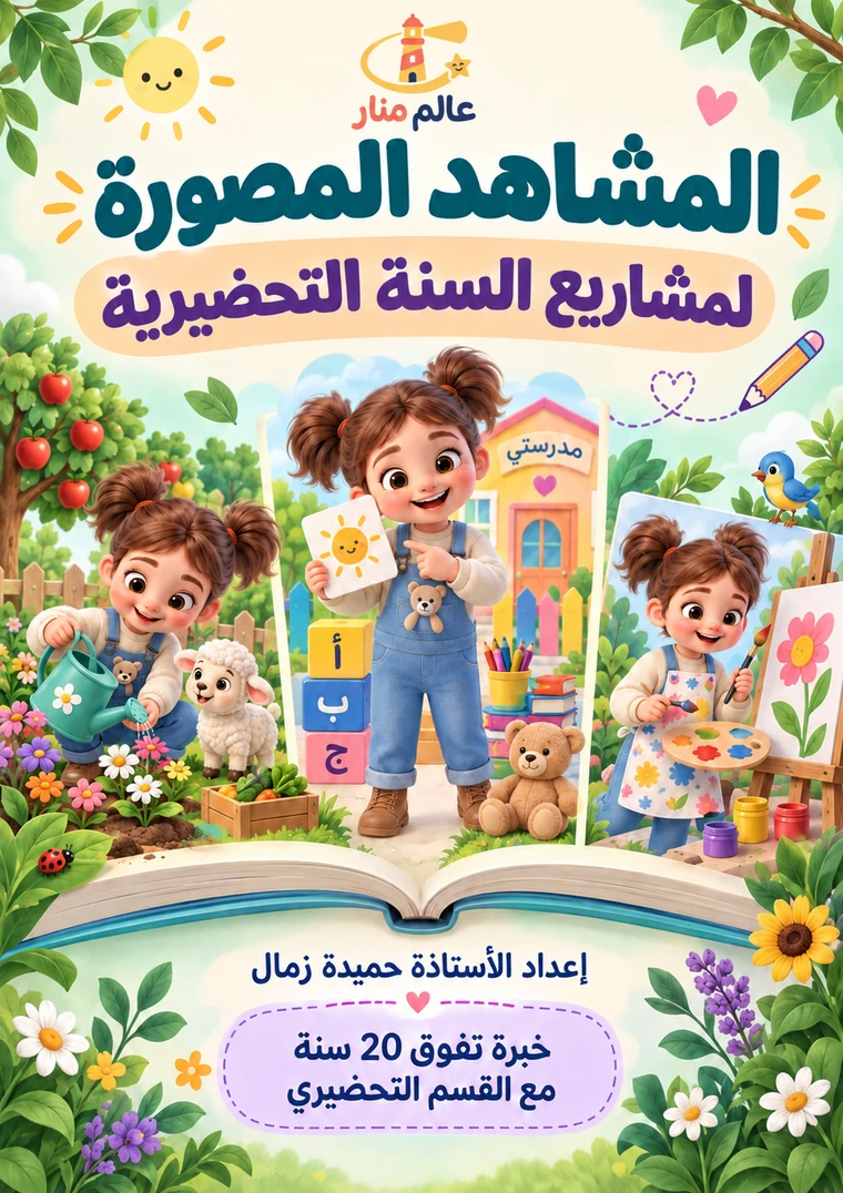 غلاف المشاهد المصورة بمقاس A3
